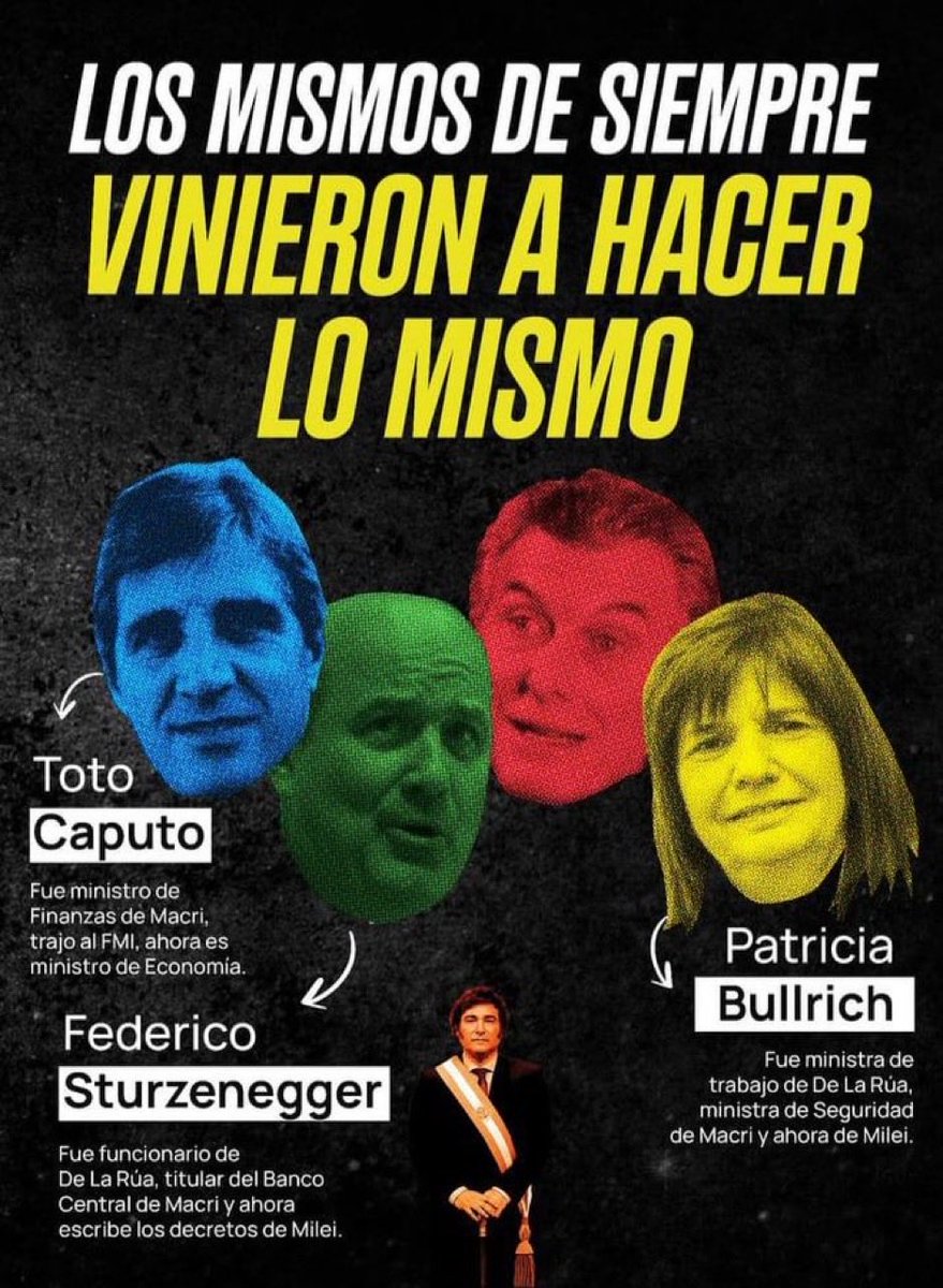 EduardoRovira17's tweet photo. @NCereijo @mauriciomacri 2 NO ni macri ni milei ni bullrich https://t.co/EVG1UPYktS