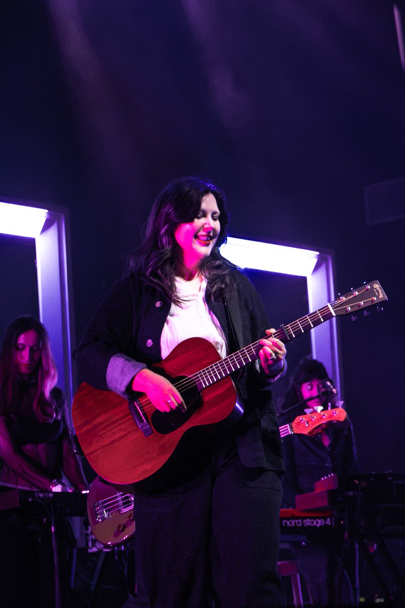 Lucy Dacus photographed at the Agora in Cleveland last night