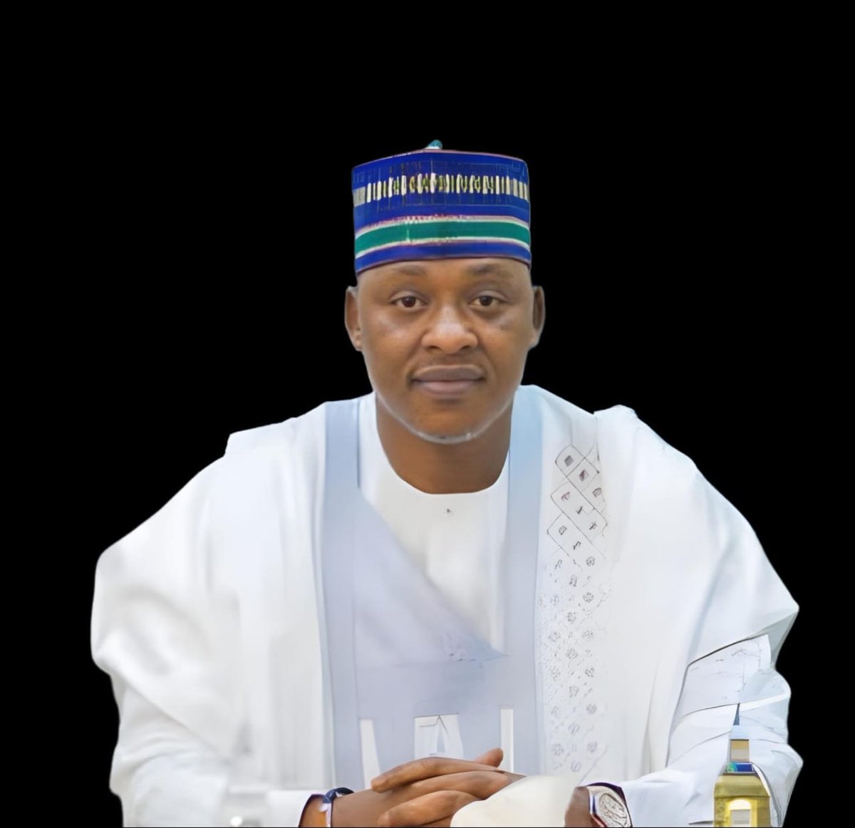 KafinHausaa's tweet photo. Breaking:

Alh. Musa Halilu Ahmed, OFR, the Dujima of Adamawa, congratulates H.E. Modibbo Hamma Tukur, his supporters, and the entire ADC family in Adamawa State on his emergence as the party's gubernatorial candidate for the 2027 gubernatorial election. https://t.co/L3bbexk9tx