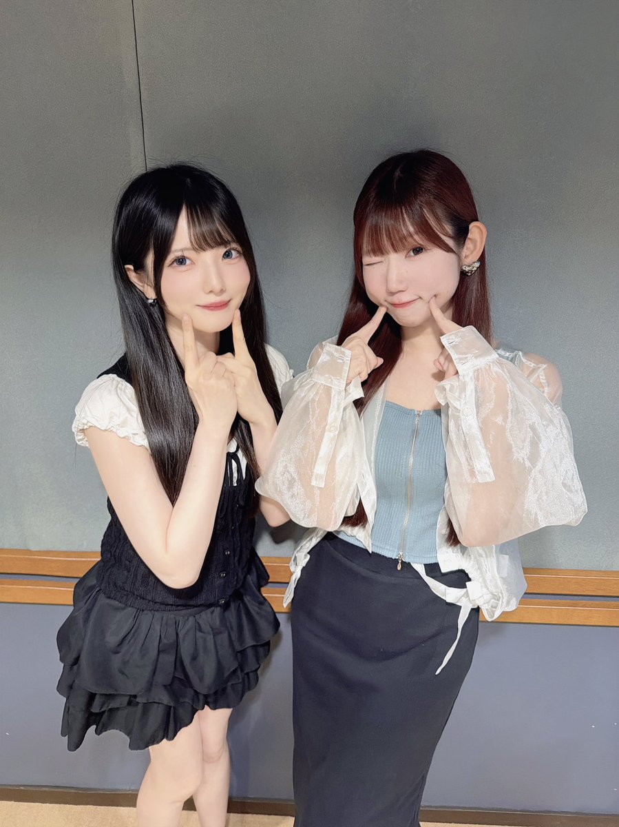 kingsari_myon's tweet photo. #グサラジ
聞いてくれてありがとう🪐
i☆Risの山北早紀さんがゲストとして登場してくださいました！2ショット撮って頂きましたーー！かわいい⑅︎ᩥ𞄵•ܸ · •ܸ⑅︎ᩥ𞄵
声を発するたびかわいい、、、ってなりました꒰՞> · <𓈒՞꒱ご出演ありがとうございました💚 https://t.co/BhHxaQx3BO