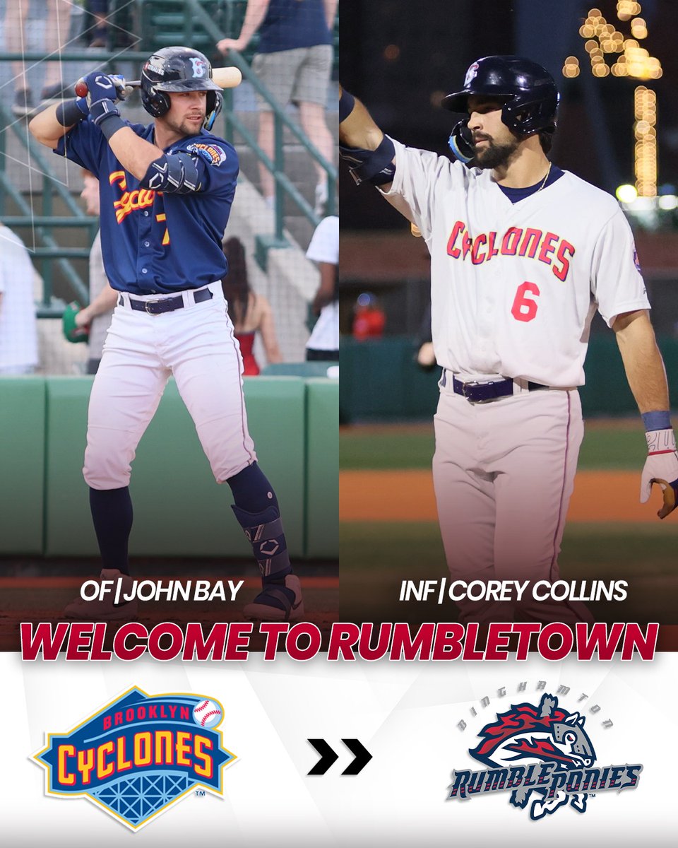 RumblePoniesBB's tweet photo. Welcome to Rumbletown, OF John Bay and INF Corey Collins! 🥳
🎠 x #DefendOurHome x #WelcomeHome https://t.co/eogfIP5RWW