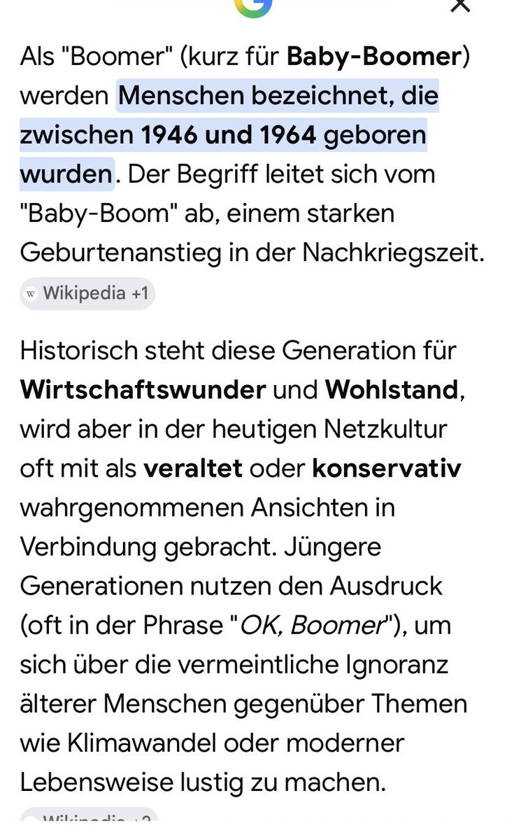 ThomasDaldrup's tweet photo. @mezzoxxmezzo @KevinDorow Ich bin zwar zu jung um ein Boomer zu sein aber viel zu konservativ um mit anzusehen wie Deutschland von gewissen Kreisen wieder in den Abgrund getrieben wird😡 https://t.co/3hzSuAy9SA