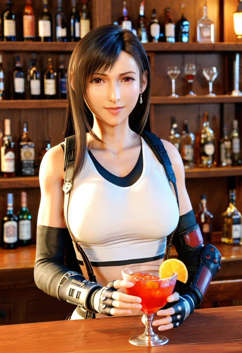 CharAI_Factory's tweet photo. ...and some nights need a few shots more 🥃🍸
#FF7 #Tifa #TifaLockhart https://t.co/aspOGIIC5m