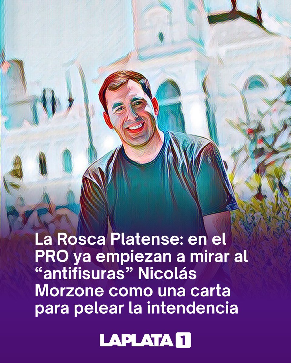laplatauno's tweet photo. MORZONE EMPIEZA A SONAR EN EL PRO PARA 2027

Todavía falta mucho para las próximas elecciones, pero en el PRO platense ya empezaron las primeras conversaciones sobre quién podría dar la pelea por la intendencia.

Mientras el futuro de Julio Garro sigue siendo una incógnita, el nombre de Nicolás Morzone gana espacio puertas adentro del partido.

👉 https://t.co/NAKuDDLCfH
