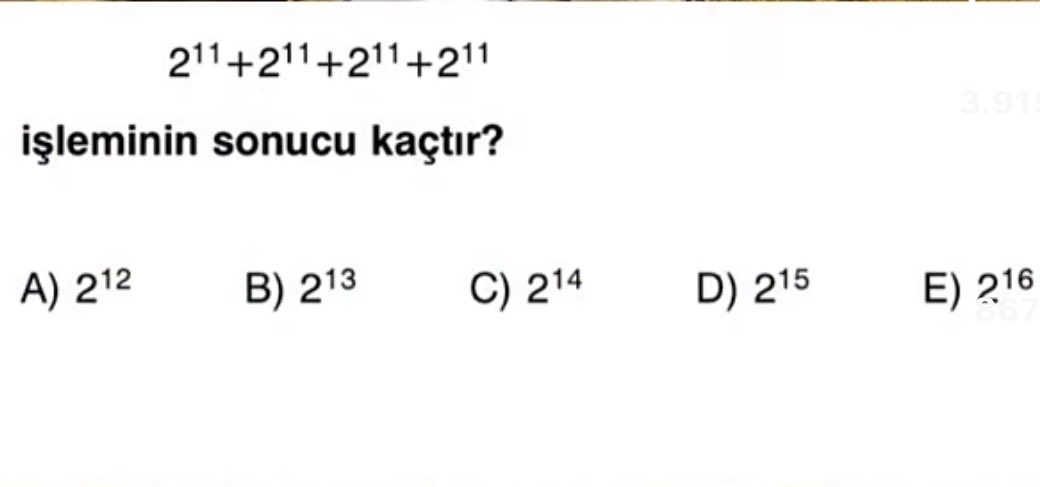 dogamsi's tweet photo. Ben şu soruyu çözerken tek tek toplamak gerekmiyorsa nasıl yapılacak bu? https://t.co/ZsMb41mwD9