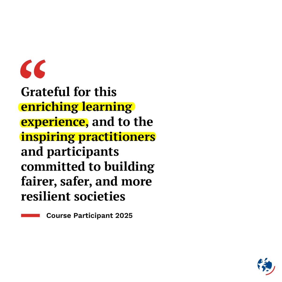 The GCSP tweet media
