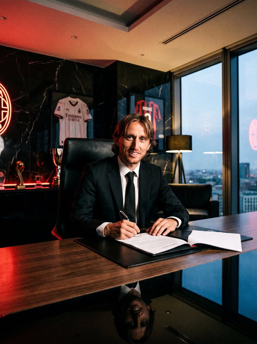MilanMatters's tweet photo. 🚨✅ | Luka Modrić to stay at AC Milan for another year, 𝐇𝐄𝐑𝐄 𝐖𝐄 𝐆𝐎!

@FabrizioRomano 🇭🇷🔴⚫️ https://t.co/U3Xw7KeaQe
