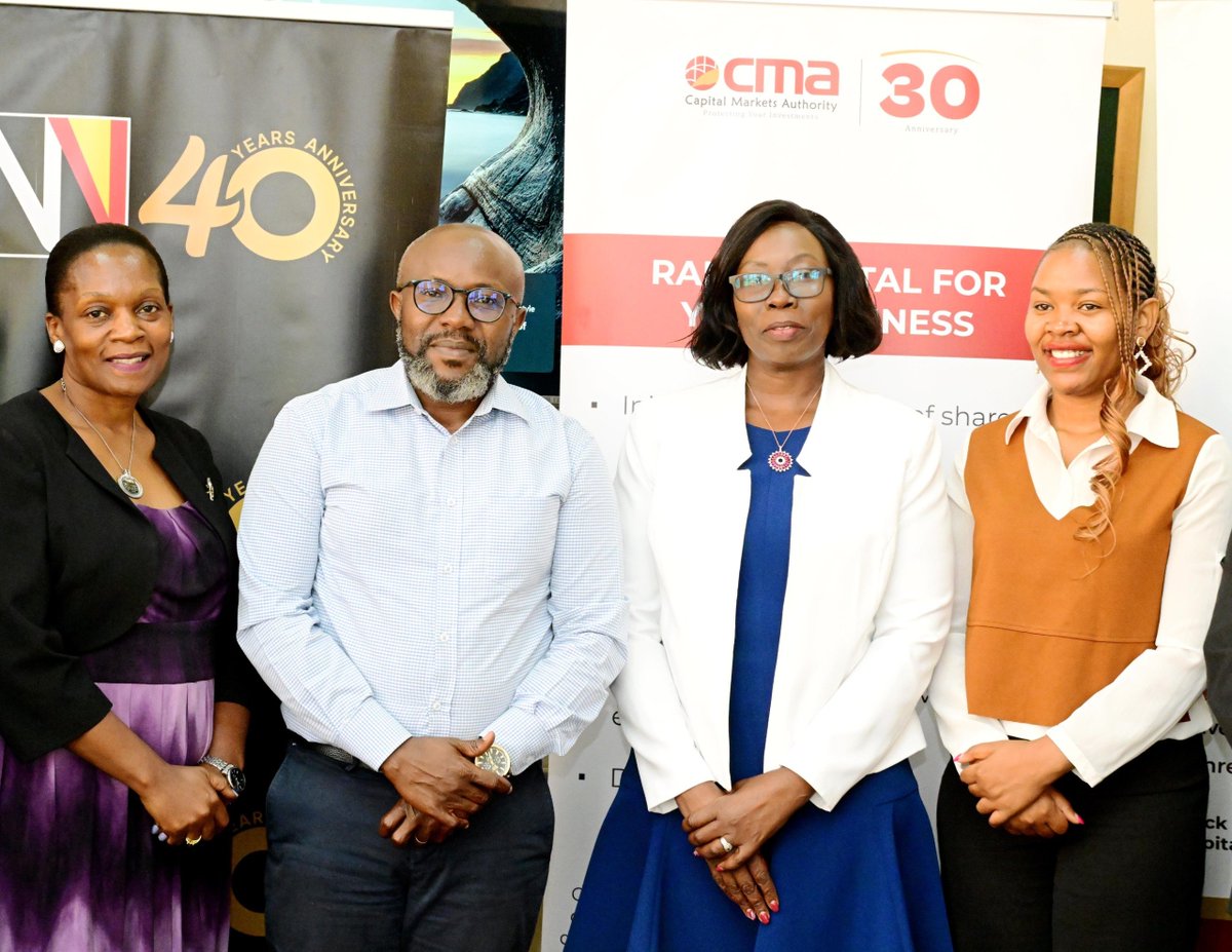 nyamadon's tweet photo. @CmaUganda turns 30 this year. What a journey it has been &amp; what a great future awaits. It was a pleasure meeting the CEO Josephine Okui Ossiya, .@lyn2ki &amp; team, as we firmed up our partnership ahead of these celebrations.  @newvisionwire #VisionUpdates #CMAat30 https://t.co/C5PIxkALU0