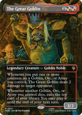 MTGGoldfish's tweet photo. A legendary goblin to help your goblins, armies and goblin armies. More previews at https://t.co/eP4mp7ETyg

Source: https://t.co/z0Yk9weuOI https://t.co/b7XWrMJGGq