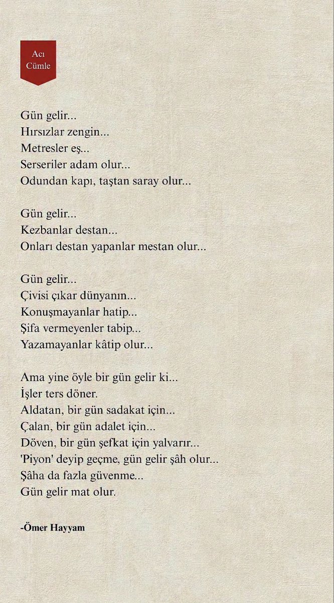 omererrs1's tweet photo. GÜN GELİR. https://t.co/GeWvGuElKM