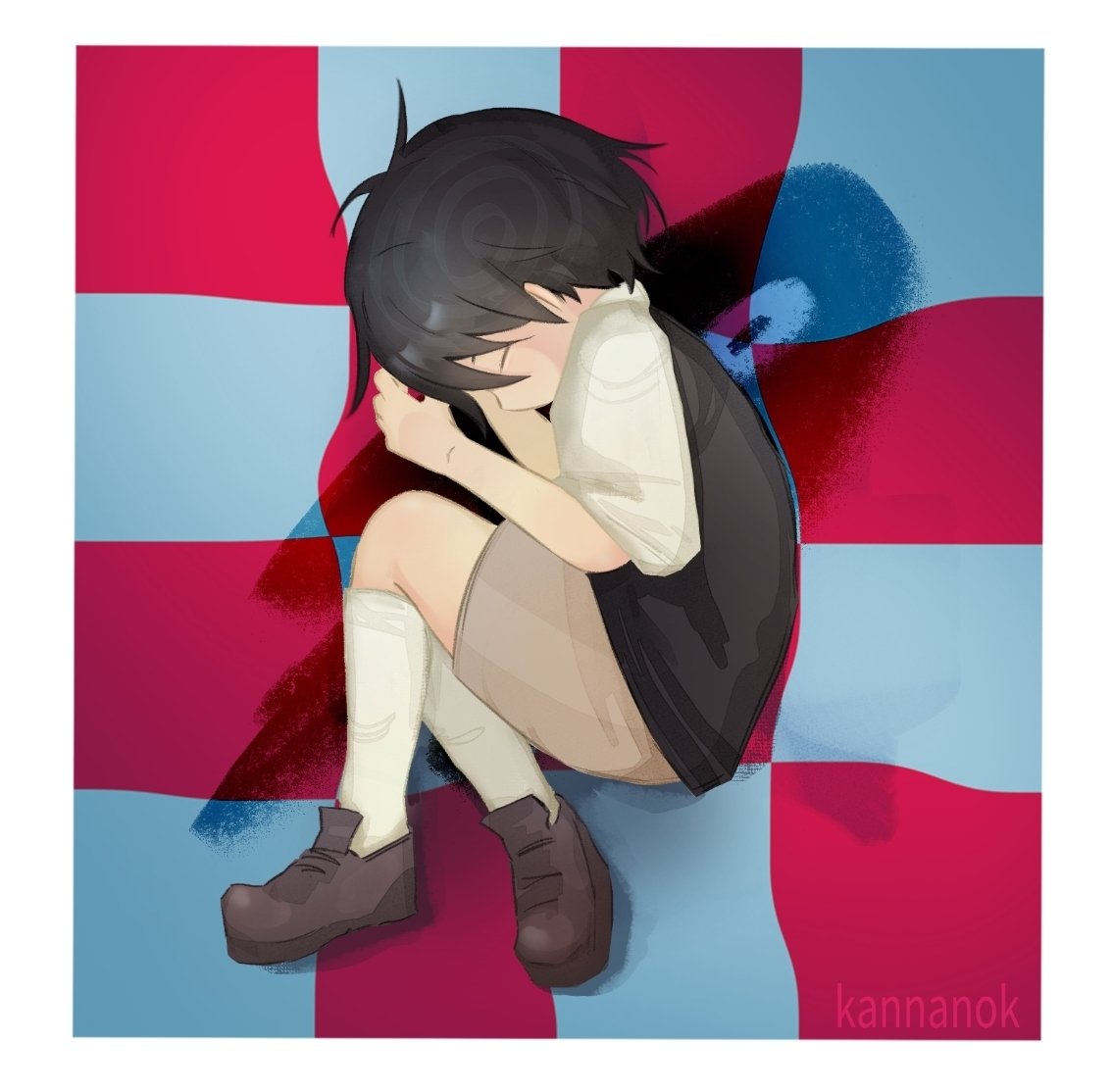 kannanok0's tweet photo. I'm dying >-<
#omori #omorifanart https://t.co/EjwKzF69Mz