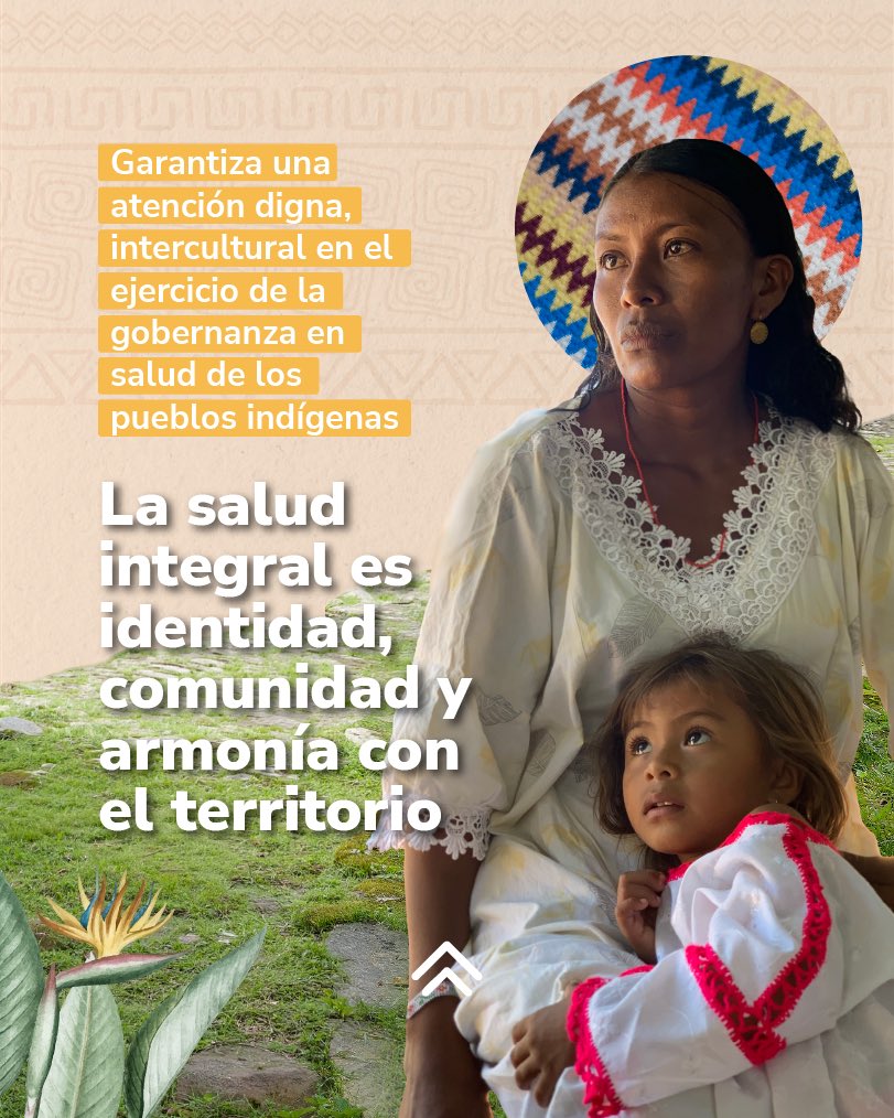 MinSaludCol's tweet photo. Avanzamos hacia un Sistema Indígena de Salud Propia e Intercultural que salvaguarda la diversidad cultural y fortalece el cuidado integral de los pueblos indígenas. 

#SISPIEsDignidad https://t.co/bhDHolsvHR