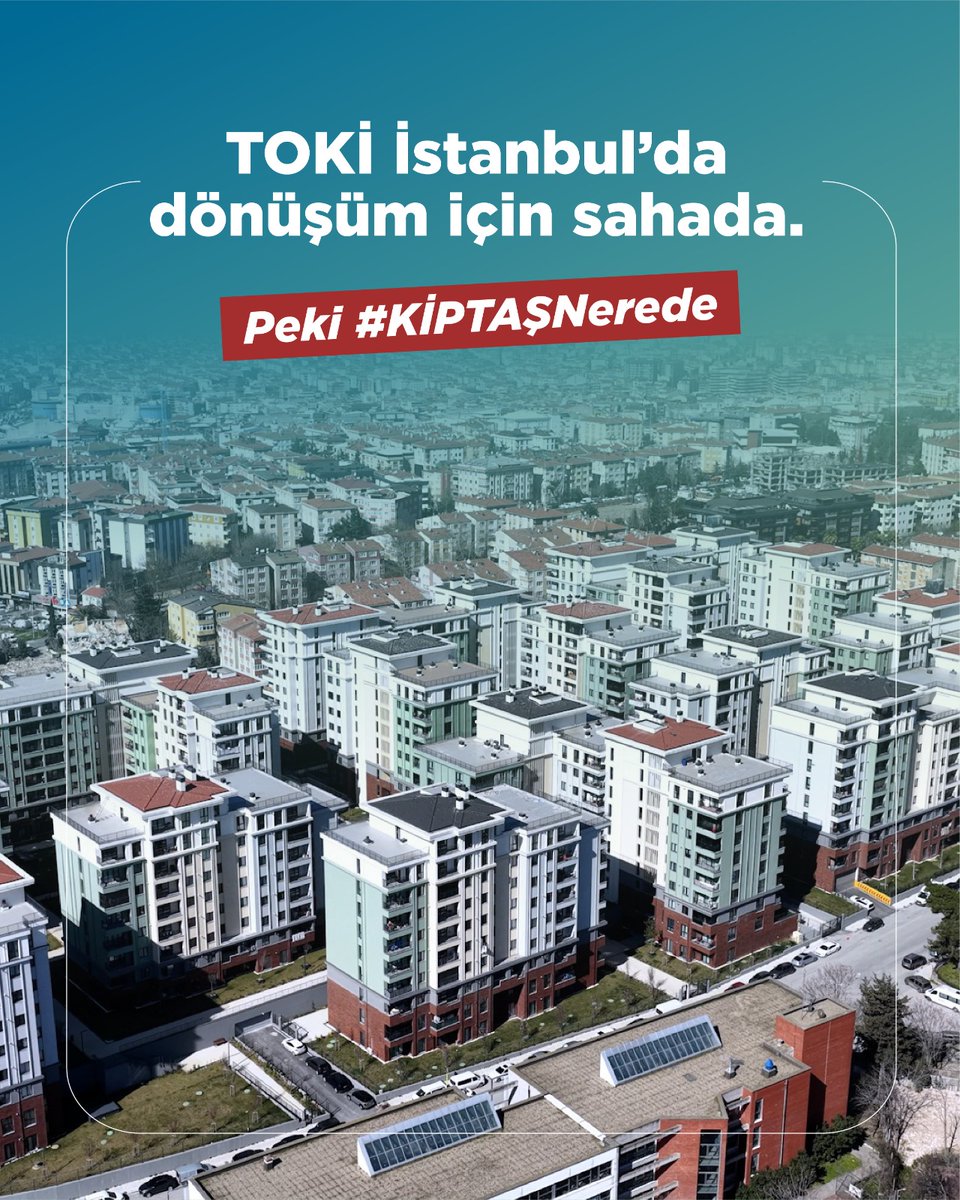 Fatmael02006963's tweet photo. KİPTAŞ’ın görevi parti içi dengeleri değil, İstanbul’un konut ihtiyacını gözetmektir #KİPTAŞNerede 
@abdullahozdemir @SedaBatal_24 @atasehirak1 https://t.co/PNcwAIKaRG