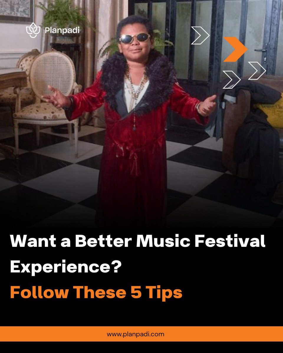 planpadi's tweet photo. A great festival isn't just about the lineup. It's about being prepared. 🤌🏽😌

Swipe through for 5 tips to level up your next music festival experience.

Got a tip we missed? Drop it below. 👇🏾

Discover events and secure tickets at https://t.co/h4pVXcRrGg

#Planpadi #EventTips #DiscoverEvents