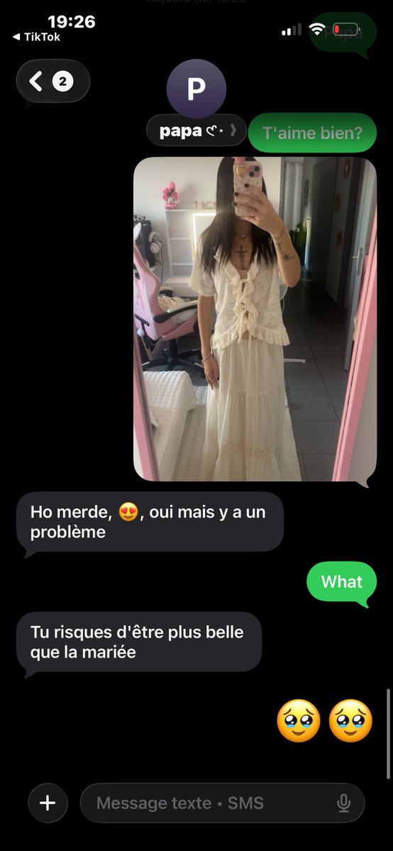 just1littleline's tweet photo. réaction de papa normale https://t.co/AOQes3PX6p
