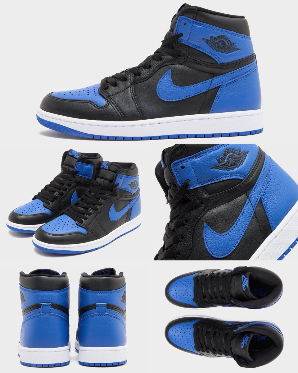 zSneakerHeadz's tweet photo. FIRST LOOK at the 2026 “Royal” Air Jordan 1 High OG 👀💙

Releasing on October 10th. https://t.co/Y7Us9pacmb