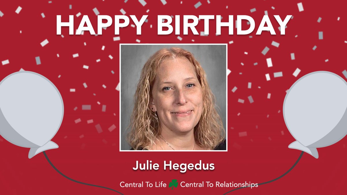 centralcatholic's tweet photo. ☘️🎉 HAPPY BIRTHDAY, JULIE HEGEDUS!!! 🎉☘️
Join us in wishing Julie Hegedus very happy birthday!!! 🥳 Thank you, Julie, for dedication, positivity, & everything you do to support students, families, & staffulty. We hope you have wonderful day, & grateful you're part of CCHS family — GO IRISH!!! #CentralToLife ☘️💚