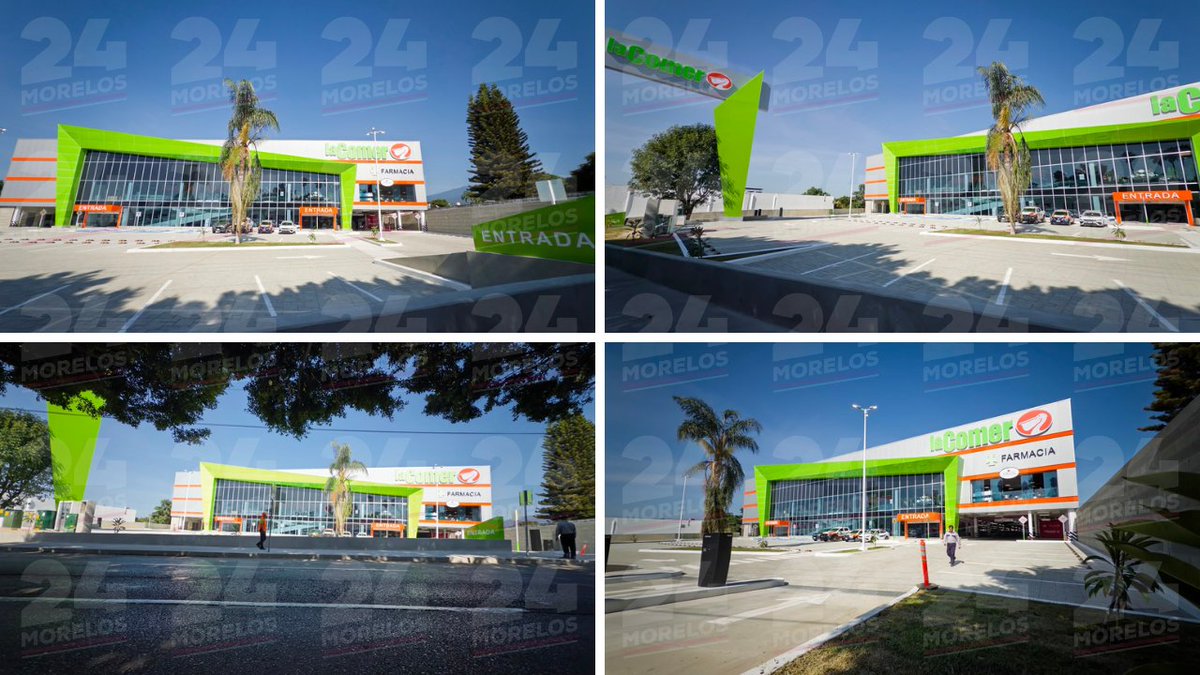 24_morelos's tweet photo. LA NUEVA COMER EN CUERNAVACA ABRIRÁ ESTE 22 DE JULIO
Cuernavaca incorporó este martes un nuevo proyecto comercial con la apertura de #LaComer #DomingoDiez, ubicada en uno de los corredores más importantes de #Cuernavaca
Grupo La Comer, además de cumplir con los procesos administrativos y legales para su instalación, realizó la donación de más de 390 #luminarias que serán colocadas sobre la avenida Domingo Diez, desde La Paloma de la Paz hasta Paseo del Conquistador.
Pese a que este martes se inauguró, será hasta el día miércoles 22 cuando abra sus puertas al público.