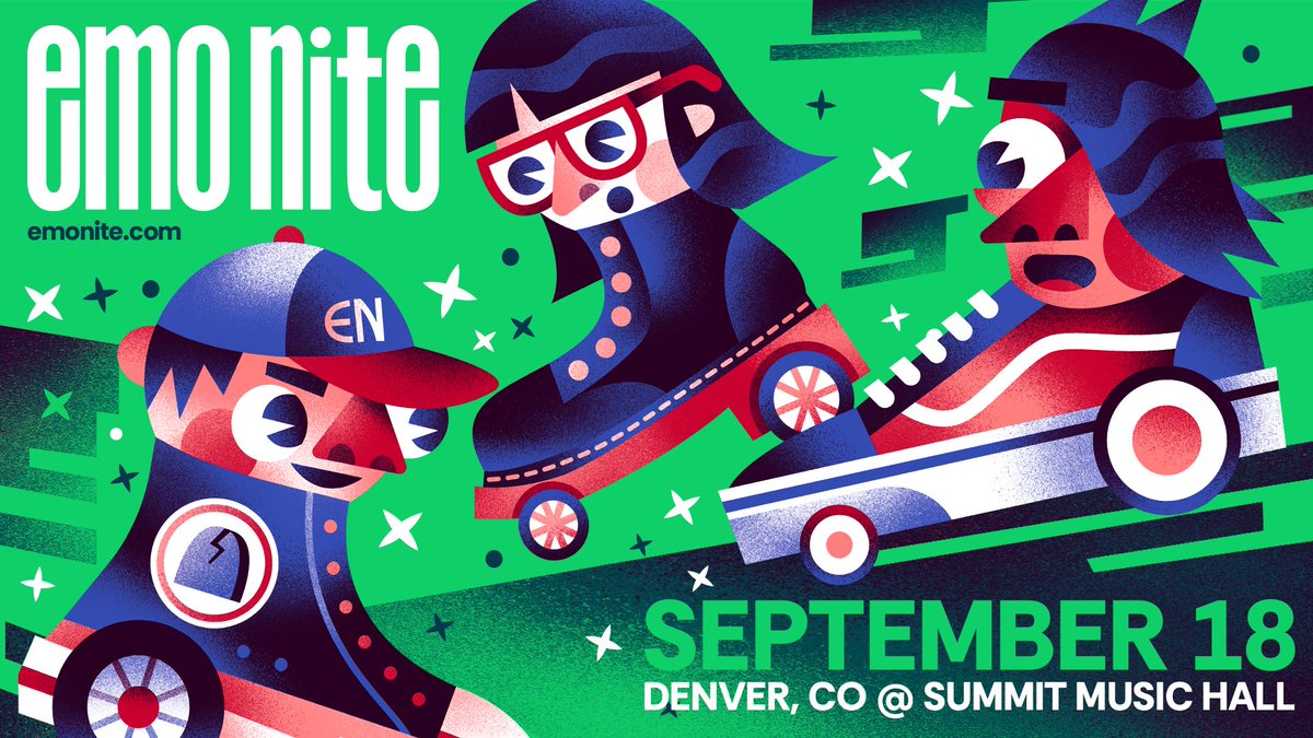 SummitDen's tweet photo. Just Announced! Finally a club we can listen to all our fave emo bangers in 🤲 @emonite hits Denver on September 18th at Summit Music Hall!🖤

🎫 Presale | Join the Live Nation All Access to access the presale code on July 23rd at 10am local
🎫 On Sale | July 24th at 11am local https://t.co/YYqLXg6gus
