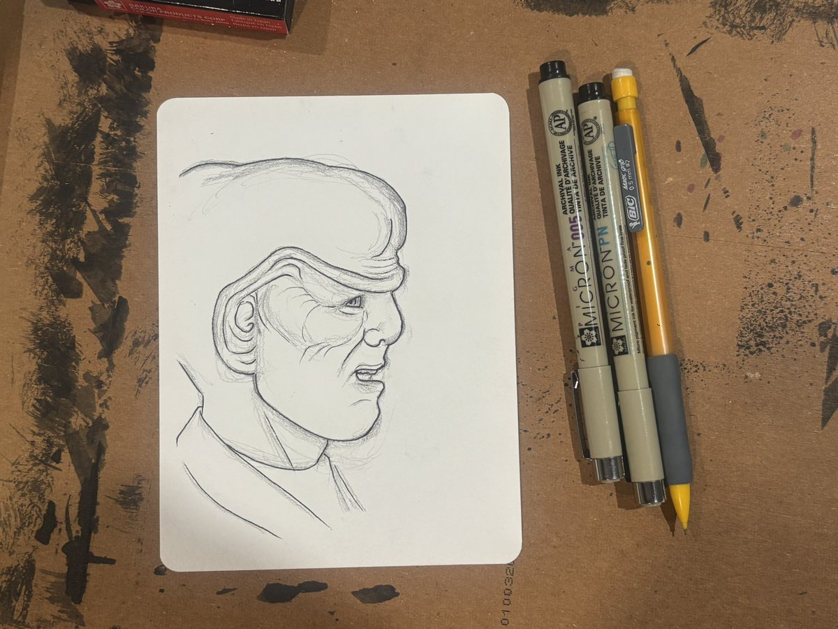ScottLost's tweet photo. #SDCC Preshow #Commissions 12&13: #Odo and #Quark from #DeepSpaceNine
While I was TNG guy, DS9 was pretty awesome for other reasons. It was a more grounded in the day to day minutia and took a little shine off the federations perfect image. These were 2 of my favorites! https://t.co/m6eTgpy6IH