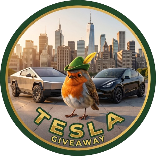 Robin_Pad's tweet photo. 🚗Tesla Giveaway🚓

1. Launch on https://t.co/lx1t90oTkR 
2. Have your meme backed by $TSLA  
3. Hit 69m mc 
4. Choose between a Cybertruck or a Model YP.
5. Enjoy
@RobinhoodCrypto Only on Robinhood. https://t.co/n06ItQLzz8