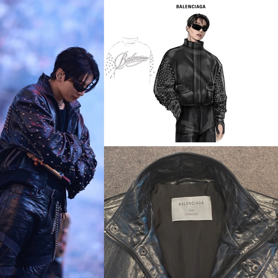 Balenciaga went all out in creating custom sketches & looks