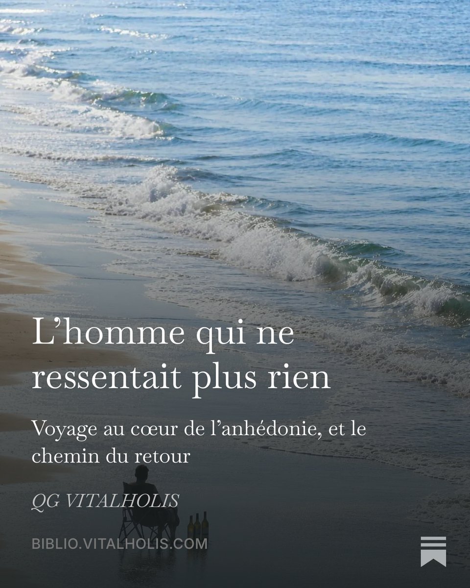 vitalholis's tweet photo. Un matin, ton café n'a plus de goût.

Il est chaud, amer, exactement le même que les jours qui precedent. C'est juste le petit soulèvement de plaisir à la première gorgée qui a disparu.

Puis c'est la musique. Puis les gens. Puis le projet qui te tenait éveillé.

Tu n'es pas triste. C'est pire : tu ne ressens plus rien.

Ça porte un nom, et ce n'est pas un défaut de caractère. 👇(lien juste en dessous)