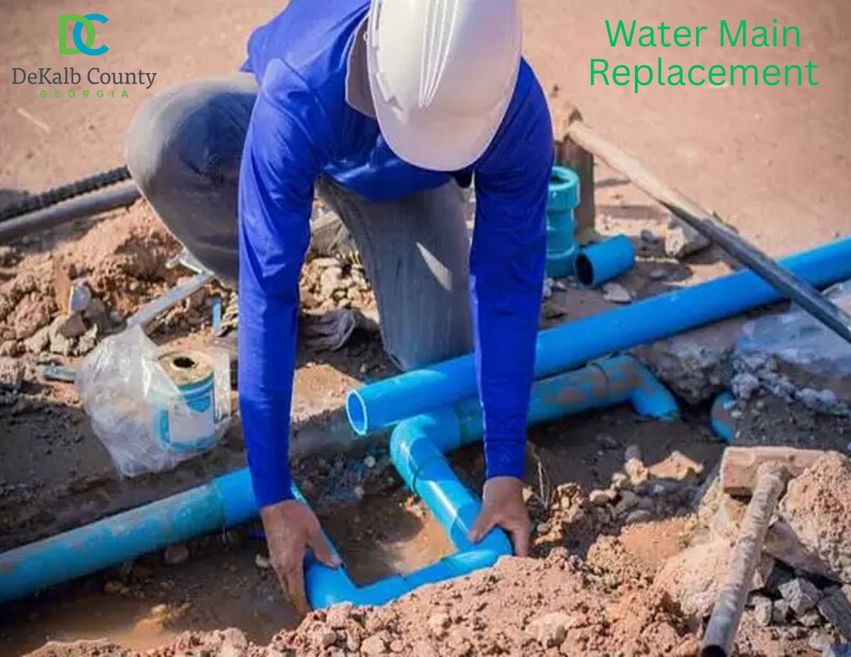 DeKalbWatershed's tweet photo. DWM invites residents to a virtual #CommunityMeeting for Dunwoody Knoll  Water Replacement Project Phase 2 on Thursday, July 30, 2026 at 6:30pm. Please use this link:
https://t.co/0GBWyHCIeg https://t.co/PnaxDaLADD
