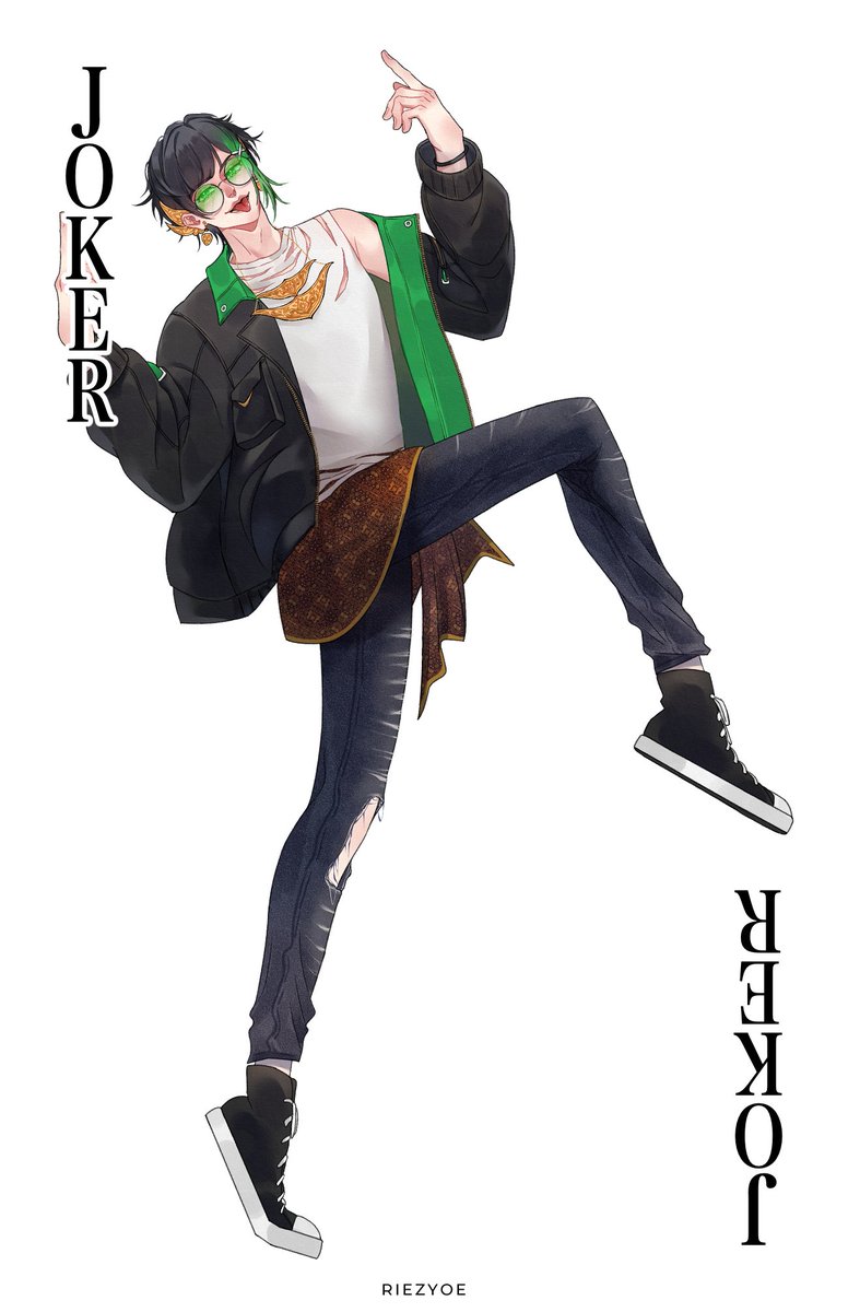 riezyoe's tweet photo. Joker~

#yudiartsbun https://t.co/jyLHlU1vno