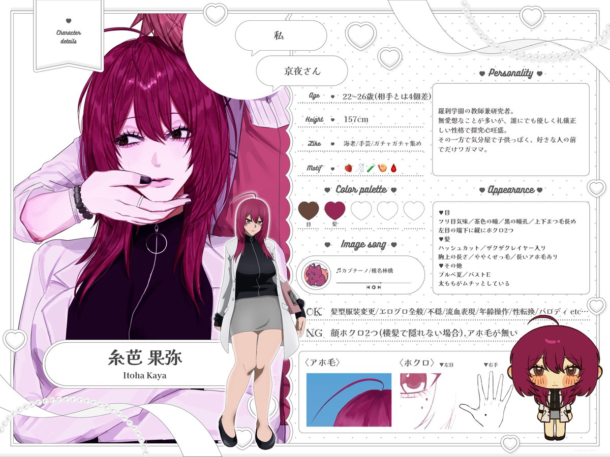 kq4cz's tweet photo. 詳細4Kで読み込めます◎！
関係性やその他細かな資料はドライブ内に纏めてありますので必要でしたらご参照ください🍥 https://t.co/lbPAKEOClk