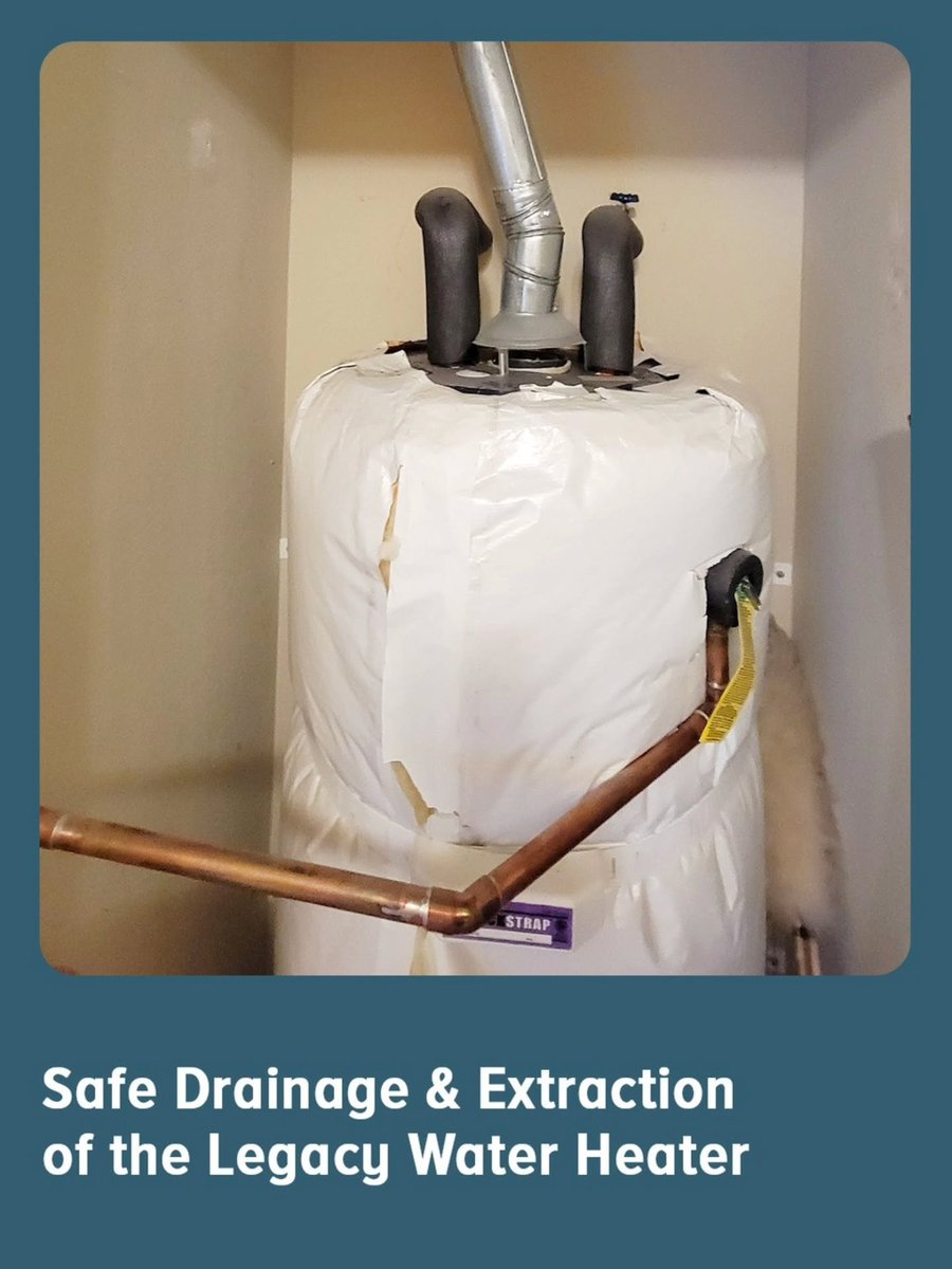 superbrothersca's tweet photo. Gas to heat pump electric water heater conversion in Sacramento, Ca - Super brothers can provide a free estimate, replace your old water heater and haul the old one away. Additionally we take care of permitting ppwork

#superbrothers #waterheater #sacramentocontractor https://t.co/C17OcabTsq