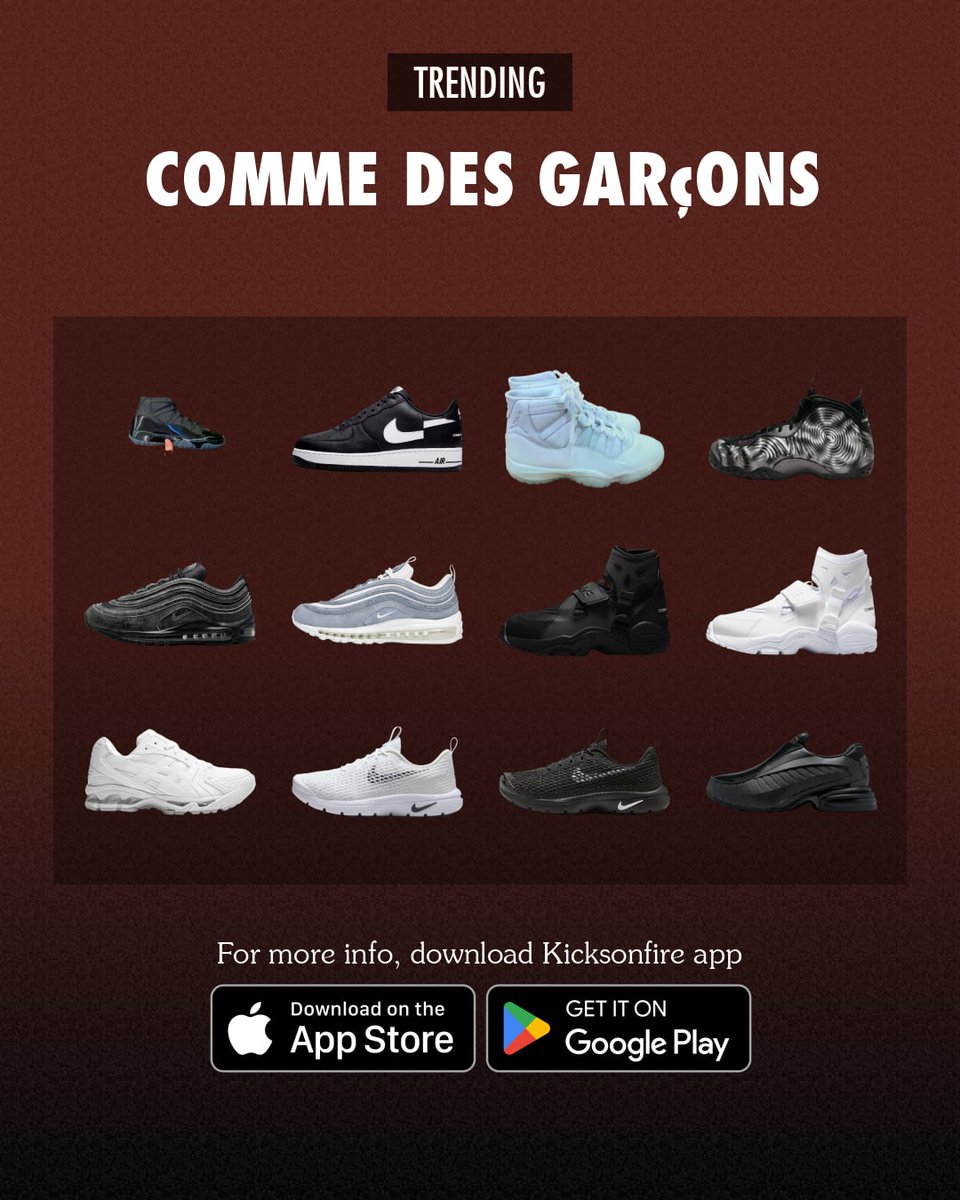kicksonfire's tweet photo. Comme Des Garçons Homme Plus x Air Jordan 11 White / Black release October 2026 for $250 via Kicksonfire app. https://t.co/PuuXMPSqKl