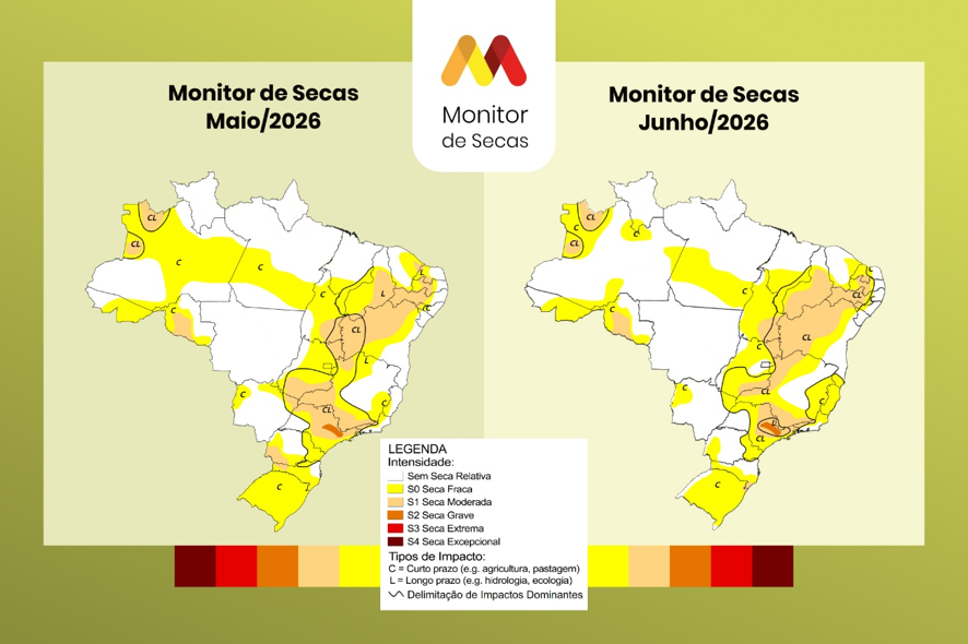 rev_sambiental's tweet photo. Sudeste concentra o quadro mais severo de seca em junho
#monitordesecas #estiagem #recursoshidricos #sudeste 
https://t.co/imsSMtpfSM https://t.co/9T0rN4dUKZ