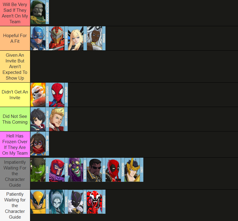 HitBoxCameron's tweet photo. I'm loving the #MarvelTokon character guides! https://t.co/5IfmL3Ezzr