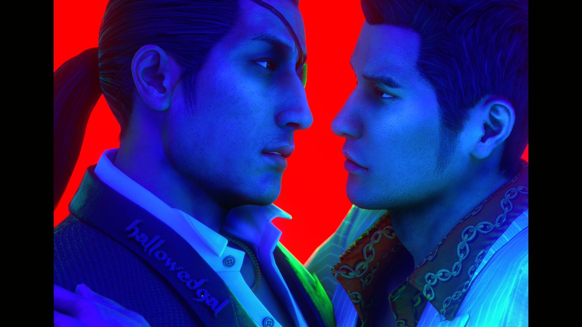 hallowedgal's tweet photo. ☆ 小さな火花から始まり、今では燃え盛っている ☆

#Yakuza #龍が如く #ryugagotoku #kiryu #kiryukazuma #majima #fanart #blender #blendereevee #majimagoro #kazumaji #真桐 https://t.co/HhstTVybea