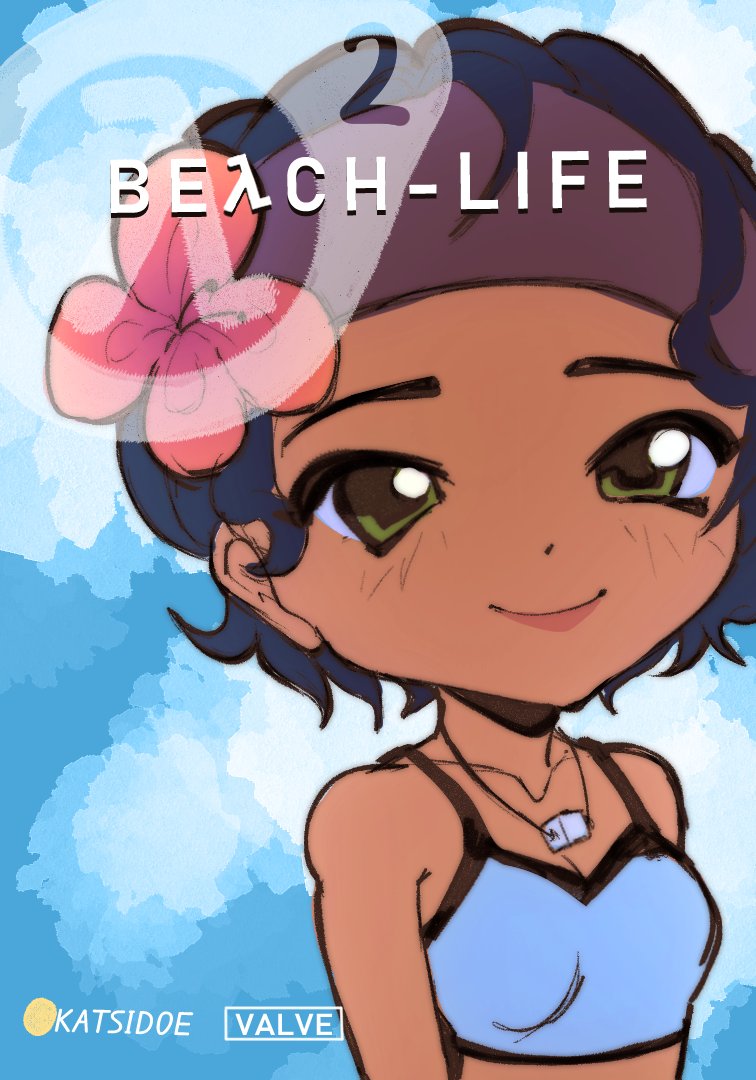 katsidoe's tweet photo. do you guys remember the half-life 2 spin-off manga beach-life? https://t.co/fa7bZbEUjw