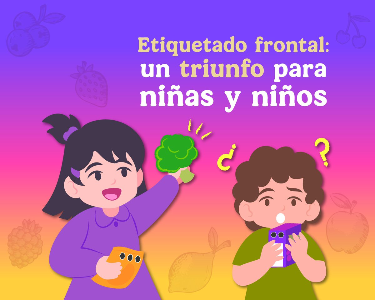 ivan_escalante's tweet photo. A través de octágonos y tiras de color negro que advierten de forma sencilla, clara y veraz el riesgo que representa un producto con exceso de azúcares, grasas, sodio o ingredientes no recomendables para niñas y niños, se garantiza el derecho a la salud y al consumo responsable e informado.

Revisen cómo el etiquetado frontal se convirtió en un triunfo para las y los más peques del hogar en nuestra @RdelConsumidor.

🔗 https://t.co/P6hIgmcuWn