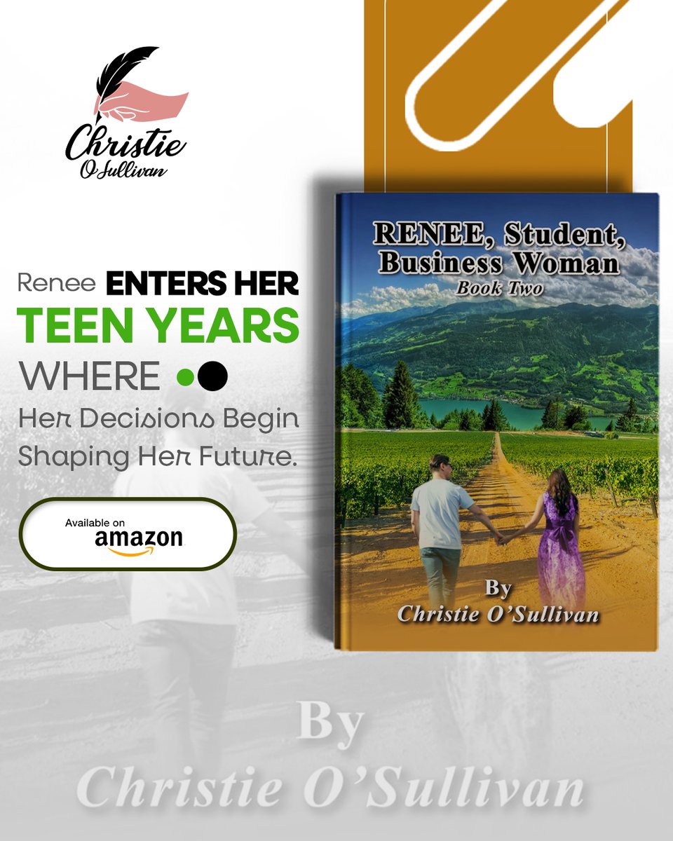 TexAZ68's tweet photo. She begins exploring new interests, forming her own opinions, and understanding the weight of her decisions. 

Continue with Book Two!
Amazon Link: https://t.co/l9m15kXBGP
Website Link: https://t.co/9emACvKpyl

#ReneeBook2 #TeenFiction #LifeChoices #AmazonReads #YAStories https://t.co/cqhs9VbXxB