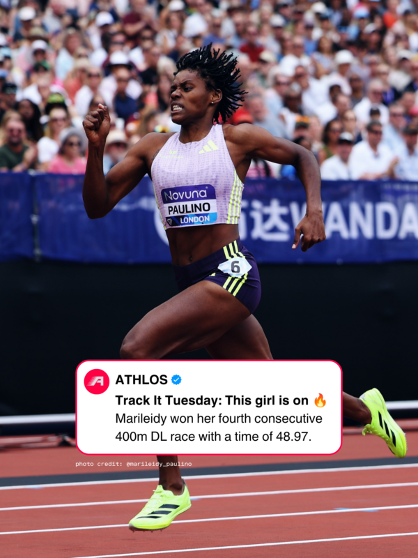 athlos's tweet photo. This era of track is π©βπ³π€ We can hardly wait for ATHLOS LDN & NYC in the fall! #TrackItTuesday https://t.co/kq9rknT6Rf