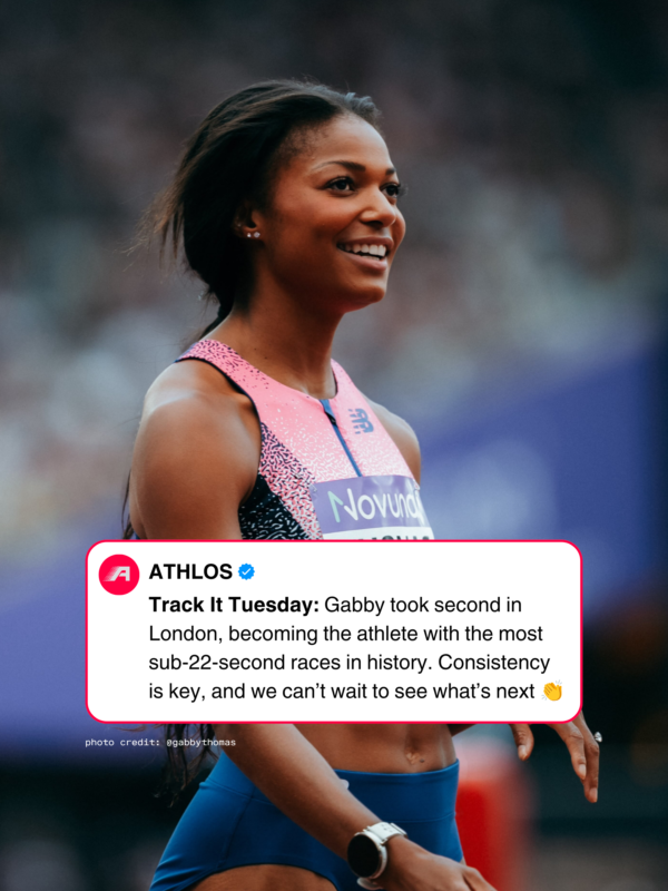 athlos's tweet photo. This era of track is π©βπ³π€ We can hardly wait for ATHLOS LDN & NYC in the fall! #TrackItTuesday https://t.co/kq9rknT6Rf
