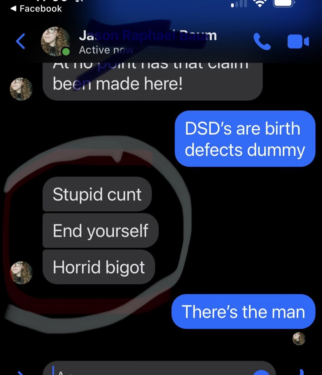 XxtraEstroGenny's tweet photo. Some rando on FB decided to DM to tell me Imane Khalif is a not a man.  Then he continued to try to intimidate me. They are all the same. https://t.co/YjgjNQNq4s
