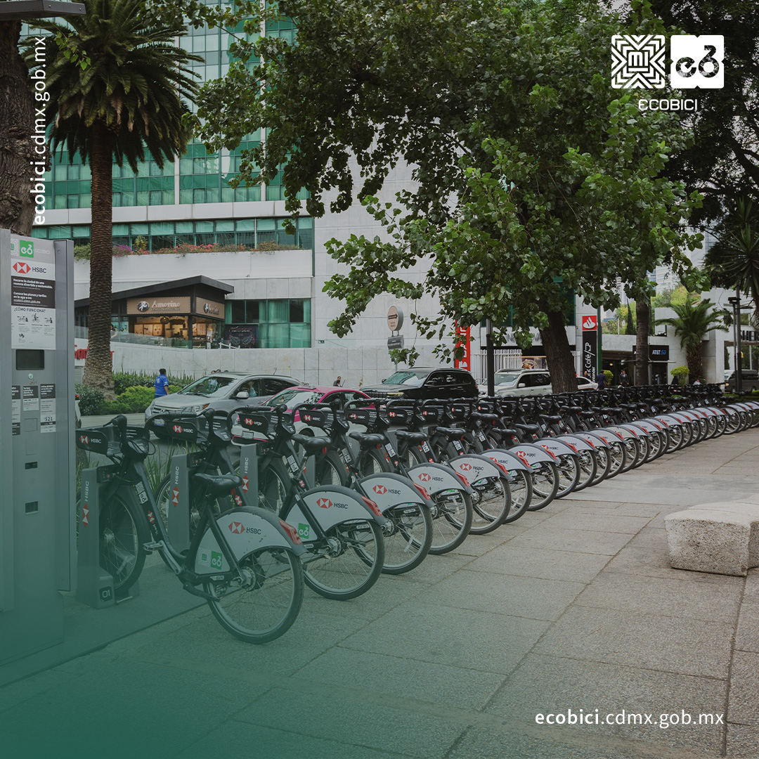 MetroCDMX's tweet photo. Después de viajar en Metro, puedes continuar tu trayecto usando una @ecobici. Ahora es más fácil usando #MITarjeta. Regístrate a #MIECOBICI 👉https://t.co/moSvptSBAK 🚲 https://t.co/NMStLKix27