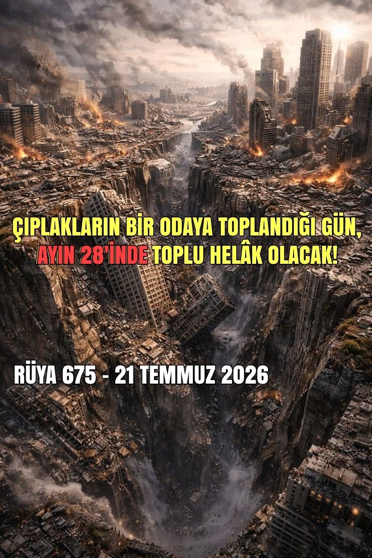 TahirSimsek's tweet photo. ÇIPLAKLARIN BİR ODAYA TOPLANDIĞI GÜN,

AYIN 28'İNDE TOPLU HELÂK OLACAK!
👇
https://t.co/Cx4Wf393Br https://t.co/dQlMC02guH