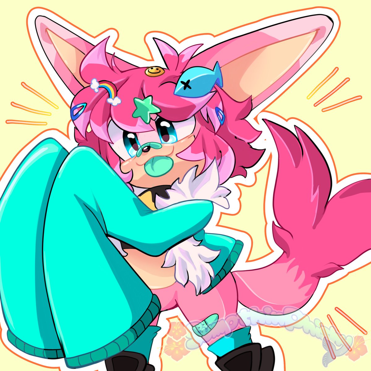 SumpthinPhishy's tweet photo. The silly phish man!!🩷✨

#sonicsona #sonicthehedgehogart #SonicTheHedgehog https://t.co/dpnCKTPst9