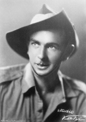 VoicesofWW2's tweet photo. July 21, 1942 is the day the Japanese landed in New Guinea to start the Kokoda campaign. So here is the man who won the first Victoria Cross ever earned on Australian soil, fighting on that very track a few weeks later.

His name was Bruce Kingsbury. He was 24, a real estate clerk from Melbourne before the war, an ordinary young bloke who had gone off with his best mate to join up. He had already served in the desert against the Italians. Then Japan came south, and his battalion was rushed home and thrown straight into the mountains of New Guinea to try to stop the Japanese drive on Port Moresby.

By late August they were at a place called Isurava, a jungle clearing on the Kokoda Track, and they were in serious trouble. The Australians were badly outnumbered, and on the 29th the Japanese hit them so hard that they smashed through the right flank of the battalion and threatened to overrun the whole position, headquarters and all. If that flank collapsed, the line collapsed, and the road to Port Moresby lay open.

Kingsbury's own platoon had already been overrun and cut to pieces. He was one of the few left standing. And instead of falling back, he volunteered to join another platoon making a desperate counterattack, grabbed a Bren gun, and did something that should not have worked.

He charged. Straight into the Japanese, firing the Bren from the hip, walking into machine gun fire and clearing a path through the enemy with sheer aggression, cutting down man after man and driving them back. His rush broke the momentum of the whole Japanese attack and gave the Australians the moment they needed to stabilize the line. He saved the position at Isurava.

Then, as he paused to reload, a sniper hidden in the jungle shot him. He fell against a large rock that is still there, still known, and he was dead within minutes.

They gave him the Victoria Cross, posthumously, the first ever awarded for an action on Australian territory and the first of the war in Papua. His best mate, the one he had enlisted with, was near him when he died. Bruce Kingsbury, 24 years old, a clerk with a Bren gun, who ran the wrong way on purpose and held the line on the track that saved his country.