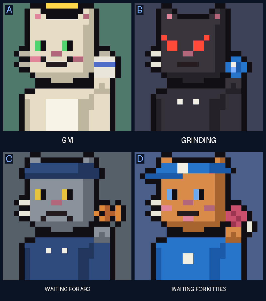Arc kitties tweet media