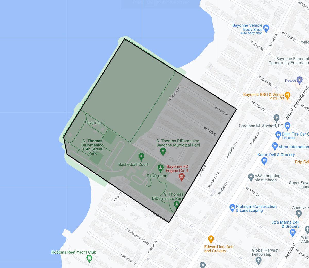 HCMosquito's tweet photo. Mosquito spraying to take place around DiDomenico Park, Bayonne, 2-6 AM on July 24, 2026. https://t.co/AGFgQce61Z