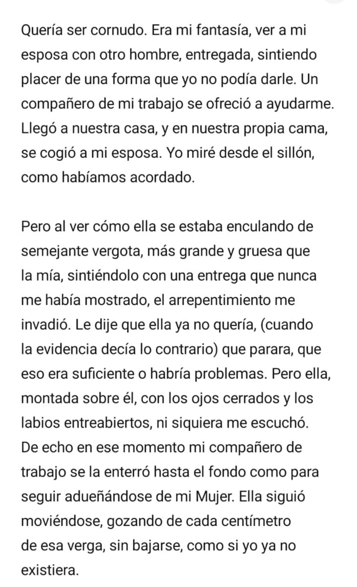 ElostiasXD's tweet photo. Quería ser Cornudo y un compañero de su trabajo le ayudo a cogerse a su Esposa en su propia casa y se arrepiento a 1 hora de estar montando la vergota uff como le ruega que ya terminen y ella sin bajarse 🥵
Leean el contexto 🔥
#EsposaPutísima https://t.co/HR1cJnjQ1e