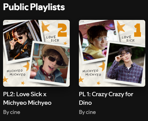 mingyursonly's tweet photo. [ PLAYLIST ] Love Sick x Micheo Micheo 🎵

Please save and use these focused spotify playlists I made! I will update it once 'Micheo Micheo' is released later at 6PM KST~ Feel free to share :D

💿Love Sick x Micheo Micheo Playlist 1:
https://t.co/WWdh5LqZV6

💿Love Sick x Micheo Micheo Playlist 2:
https://t.co/OAcfgFduFX

#DINO #디노 #吉BOARD #Picheolin #세븐틴