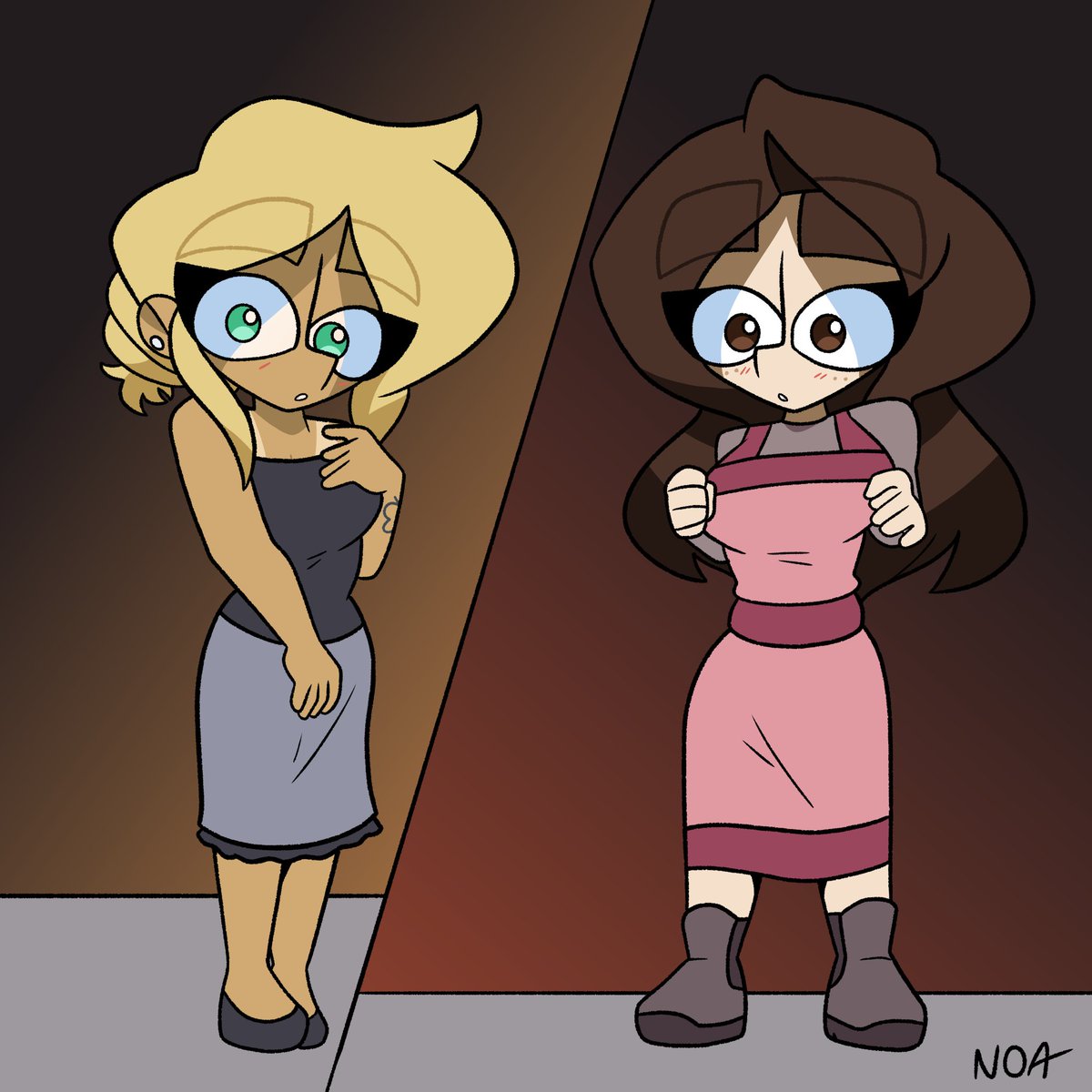 NOArtHere1's tweet photo. #LBirds #Lovebirds #OCs #OriginalCharacters https://t.co/xLp8DxMUG0